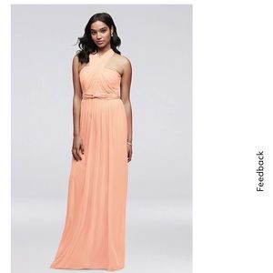 Davids Bridal | GREEN SAGE Bridesmaid Dress Wear 6 Ways Mesh